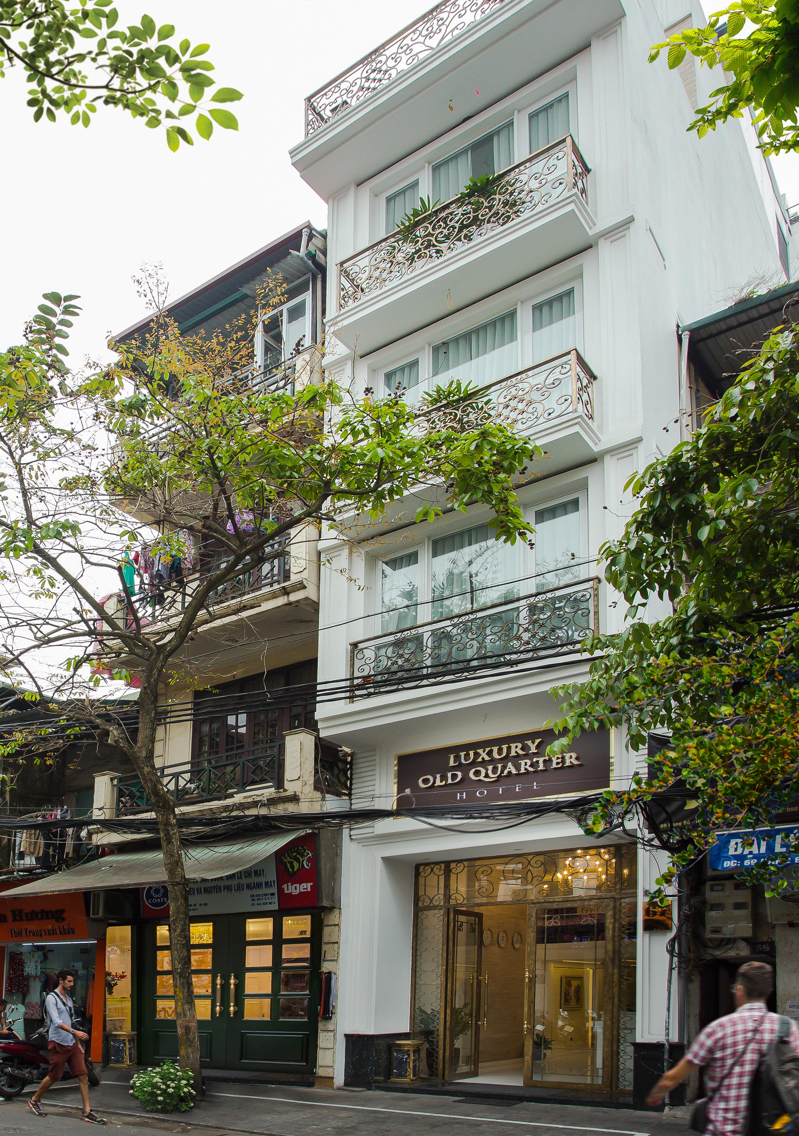 โรงแรมลักชัวรี โอลด์ ควอเตอร์ ฮานอย ภายนอก รูปภาพ