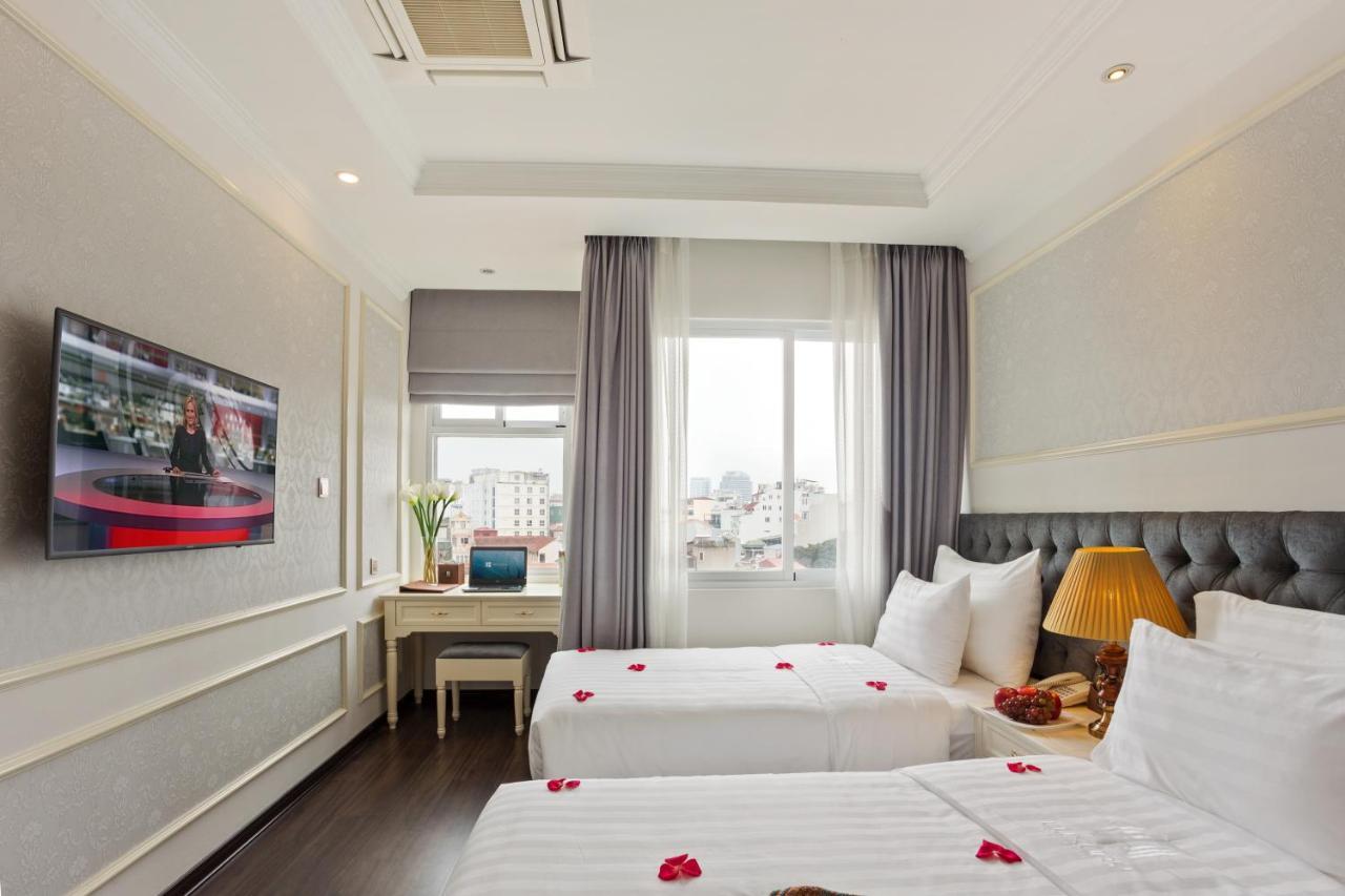โรงแรมลักชัวรี โอลด์ ควอเตอร์ ฮานอย ภายนอก รูปภาพ